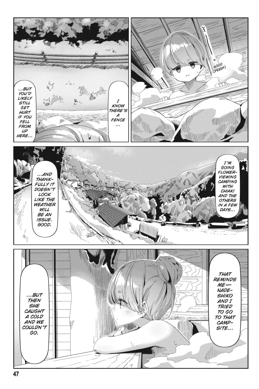 Read Laid-Back Camp chapter 71 image 18 on Lezhin
