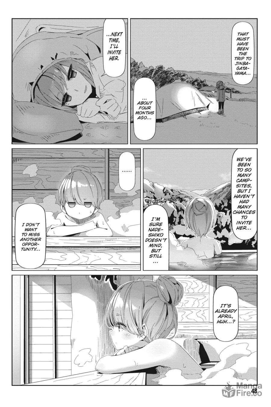 Read Laid-Back Camp chapter 71 image 19 on Lezhin