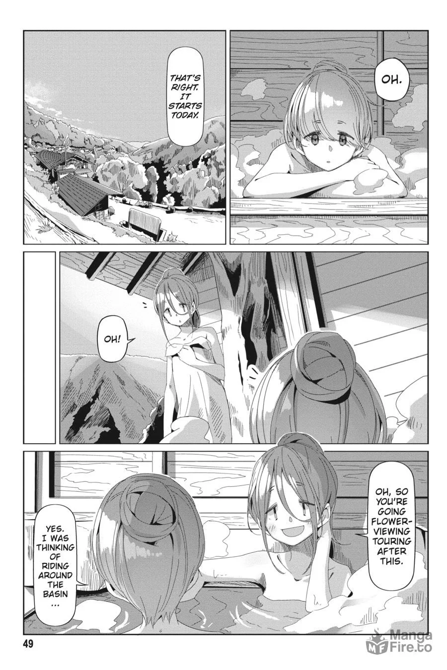 Read Laid-Back Camp chapter 71 image 20 on Lezhin