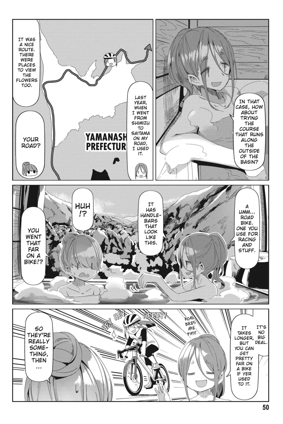 Read Laid-Back Camp chapter 71 image 21 on Lezhin