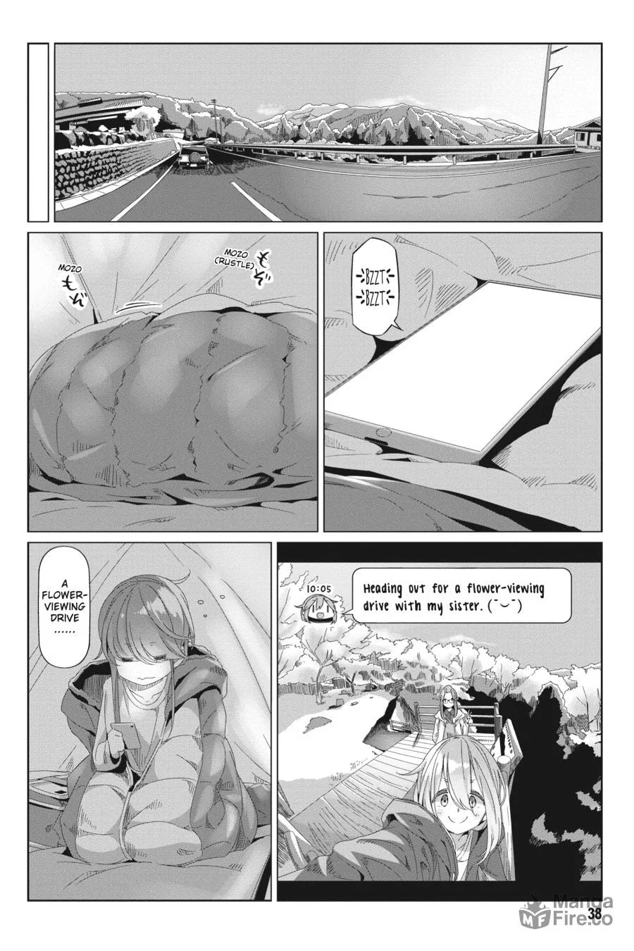 Read Laid-Back Camp chapter 71 image 9 on Lezhin