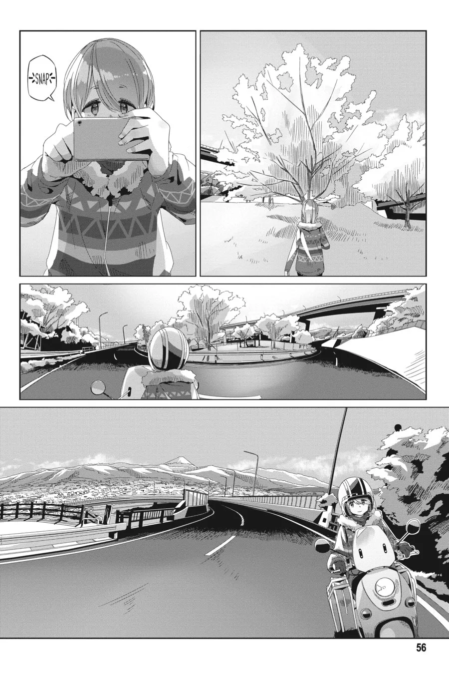 Read Laid-Back Camp chapter 72 image 1 on Lezhin