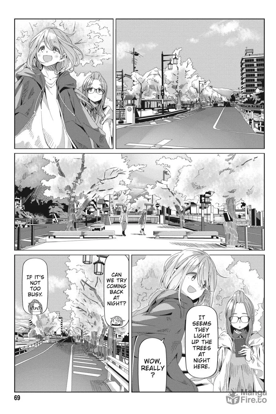 Read Laid-Back Camp chapter 72 image 14 on Lezhin