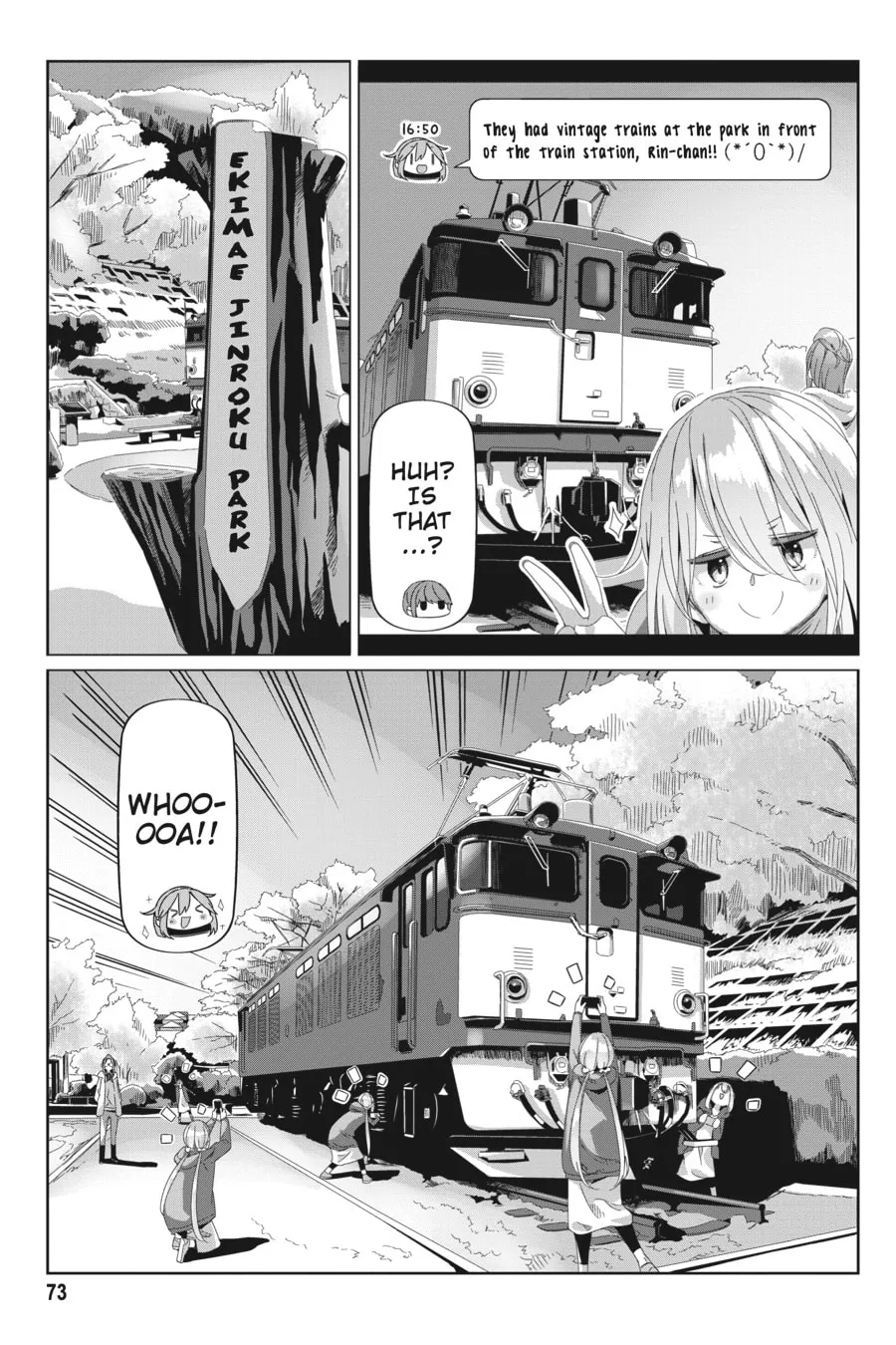 Read Laid-Back Camp chapter 72 image 18 on Lezhin