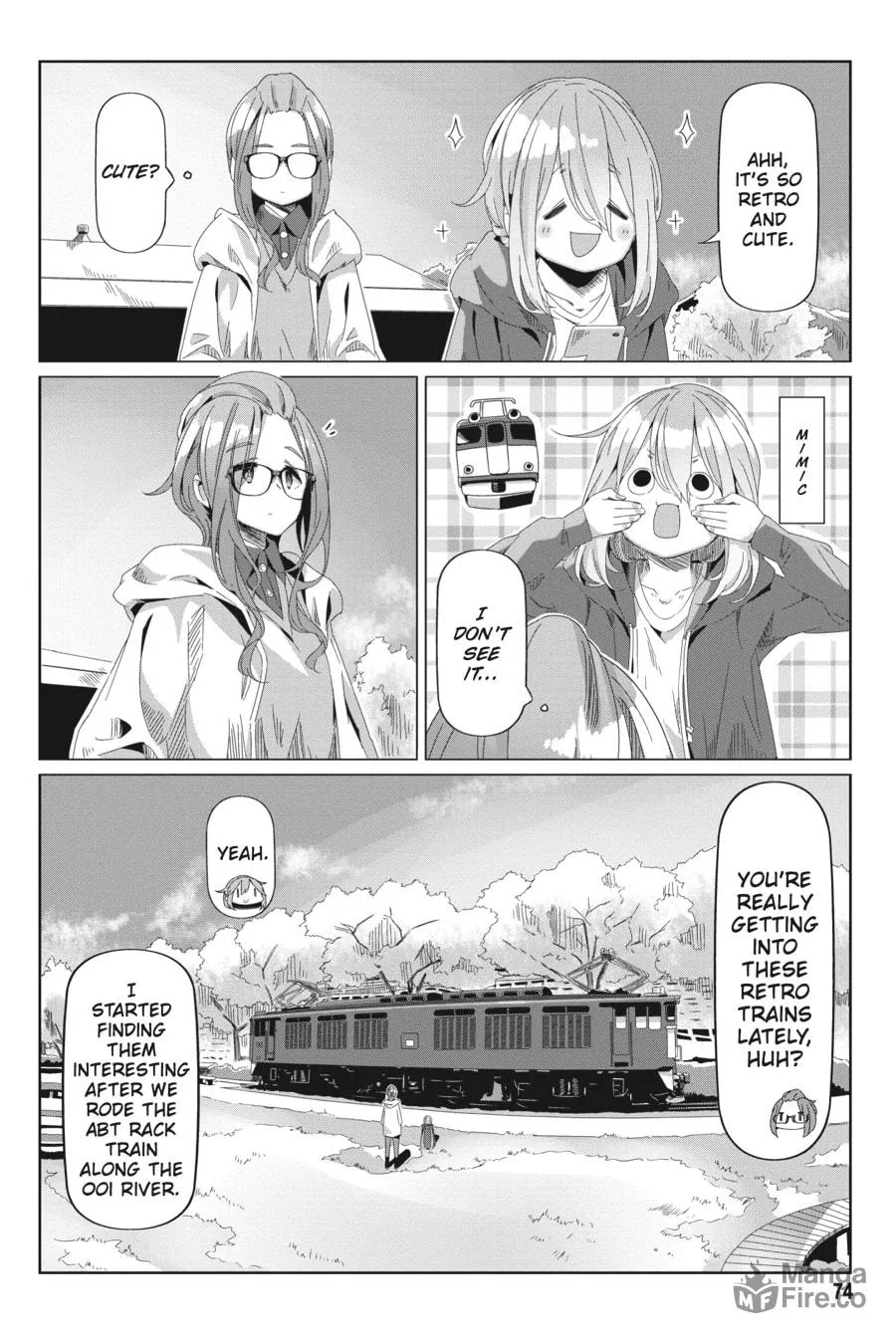 Read Laid-Back Camp chapter 72 image 19 on Lezhin