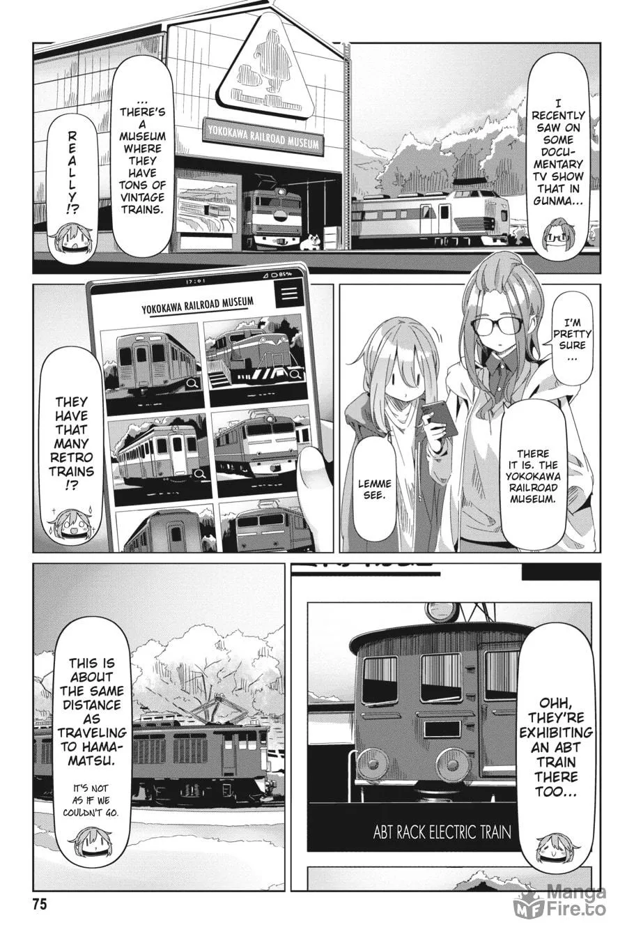 Read Laid-Back Camp chapter 72 image 20 on Lezhin