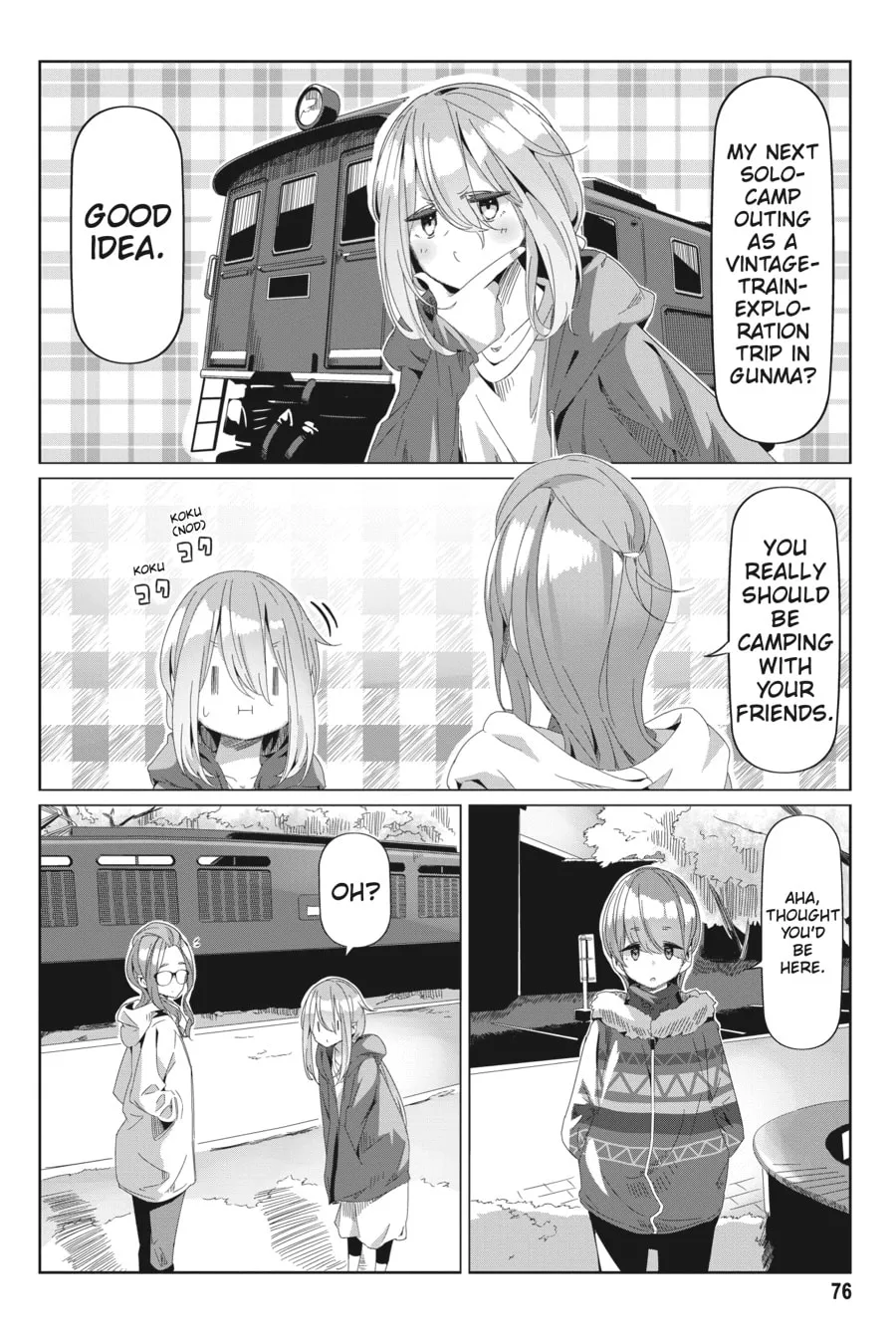 Read Laid-Back Camp chapter 72 image 21 on Lezhin