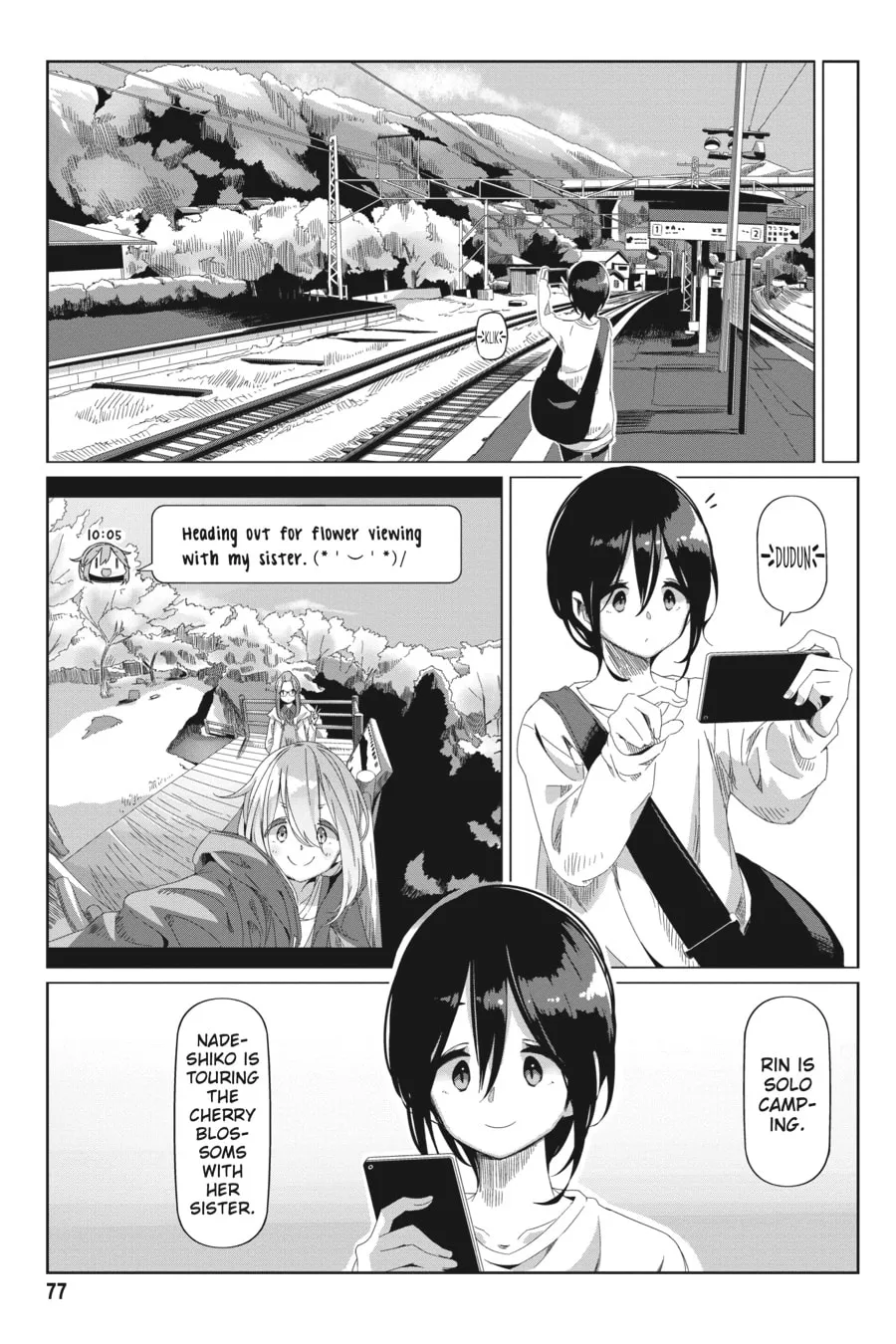 Read Laid-Back Camp chapter 72 image 22 on Lezhin