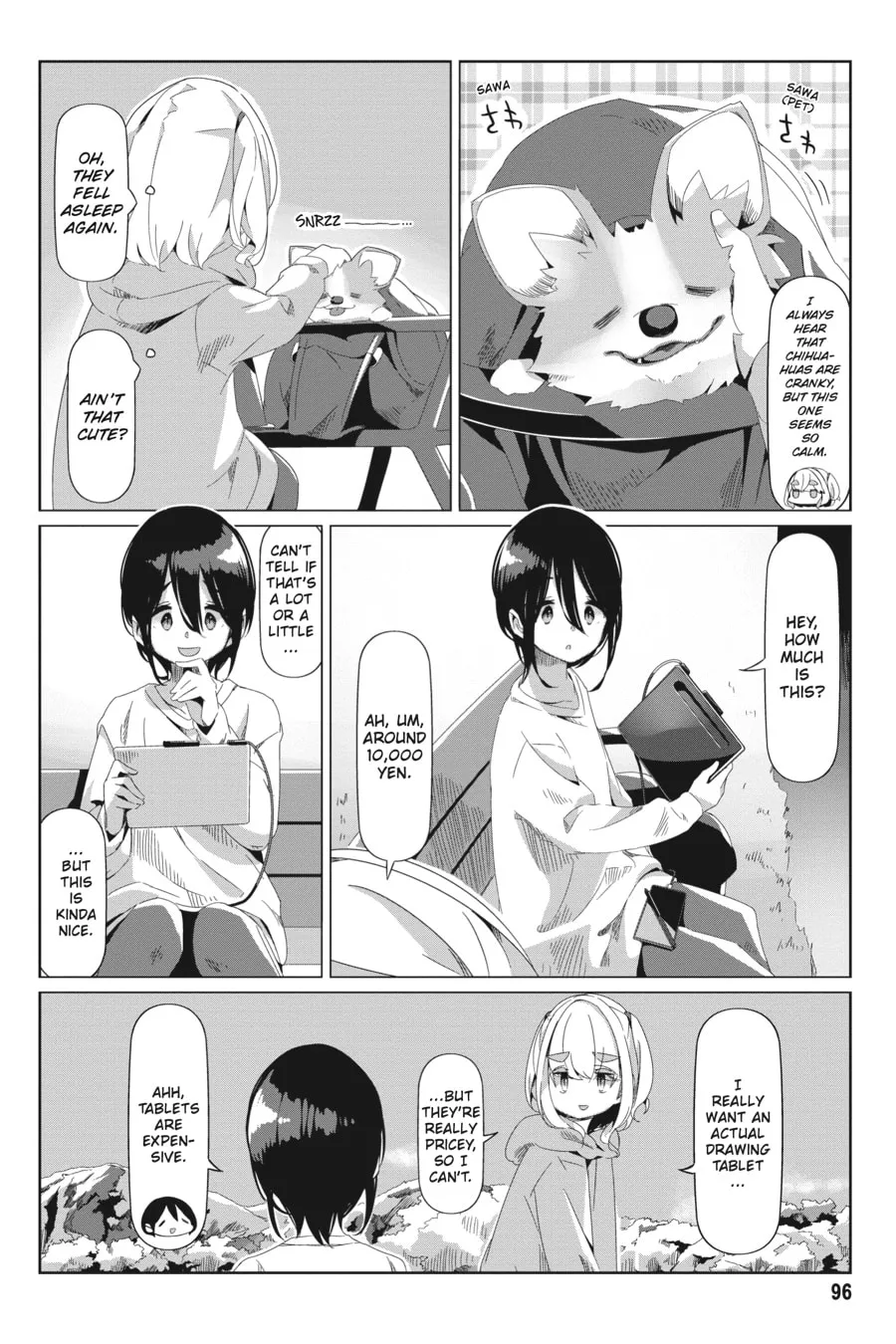 Read Laid-Back Camp chapter 73 image 15 on Lezhin