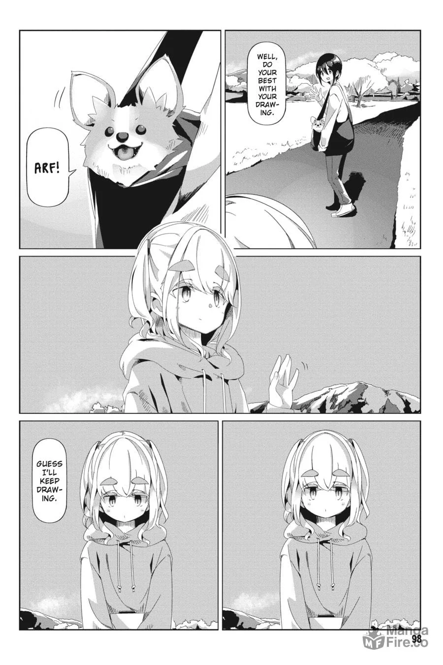 Read Laid-Back Camp chapter 73 image 17 on Lezhin