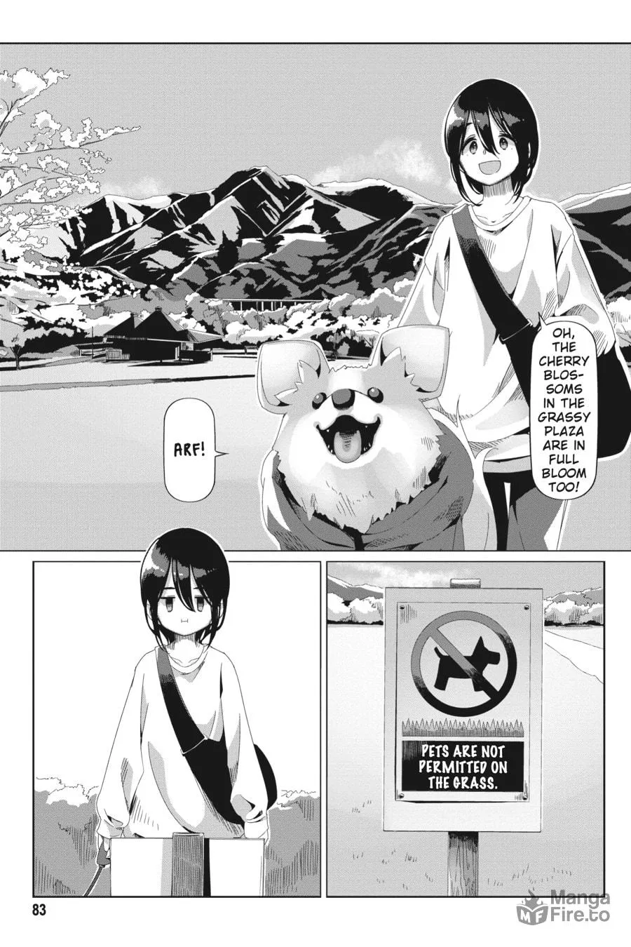 Read Laid-Back Camp chapter 73 image 2 on Lezhin