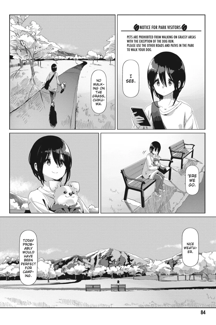 Read Laid-Back Camp chapter 73 image 3 on Lezhin