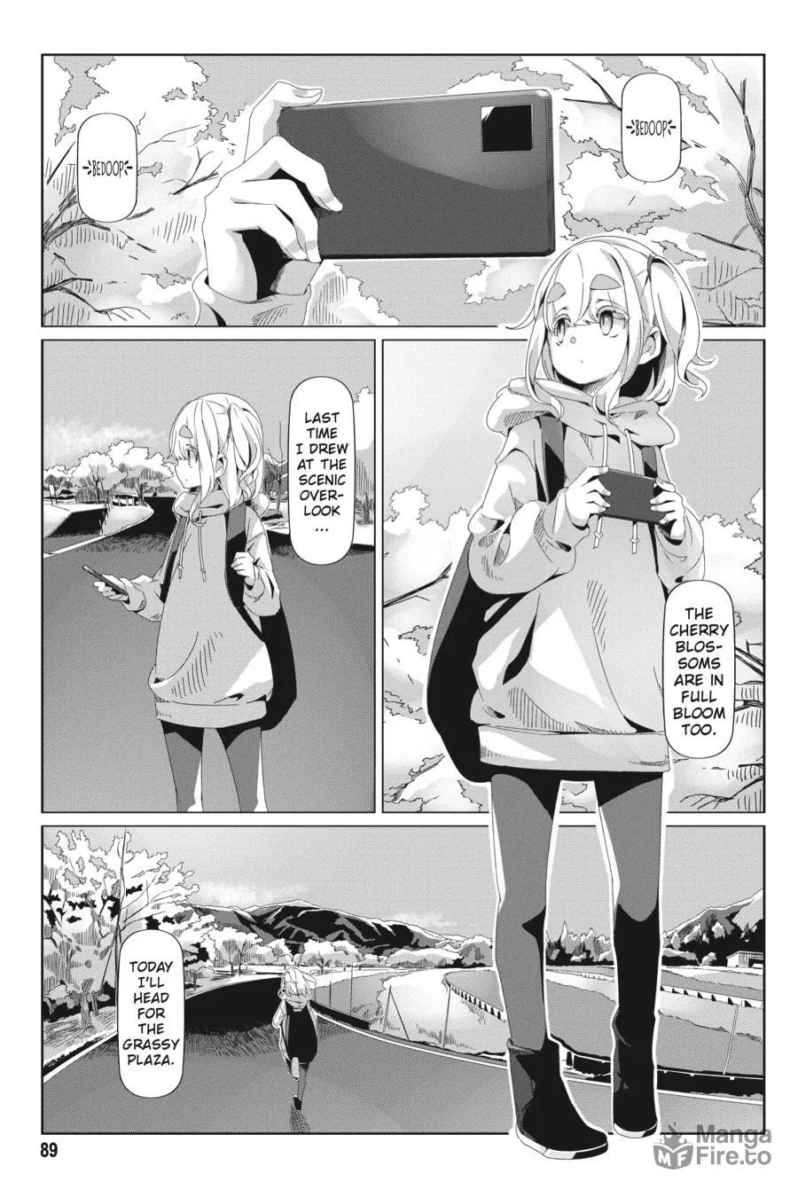 Read Laid-Back Camp chapter 73 image 8 on Lezhin