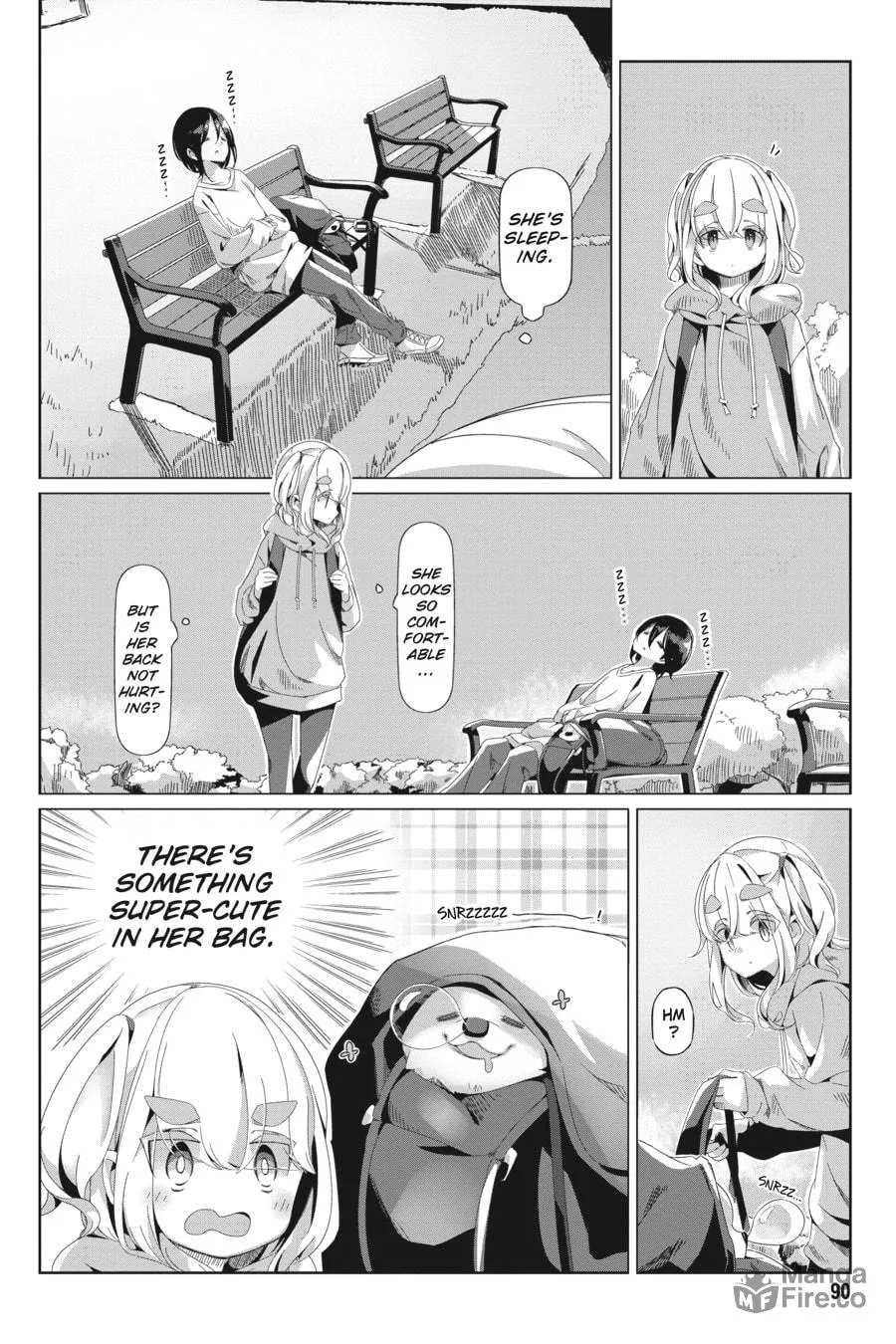 Read Laid-Back Camp chapter 73 image 9 on Lezhin