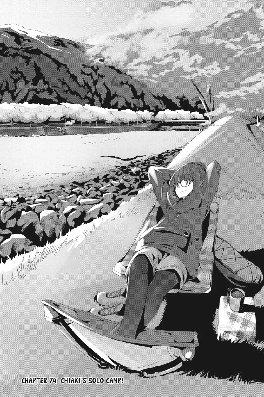 Read Laid-Back Camp chapter 74 image 1 on Lezhin