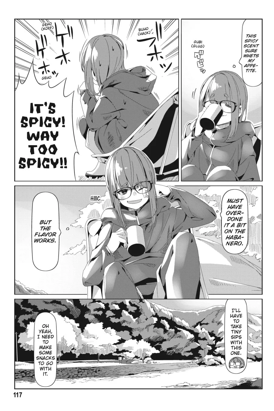 Read Laid-Back Camp chapter 74 image 10 on Lezhin