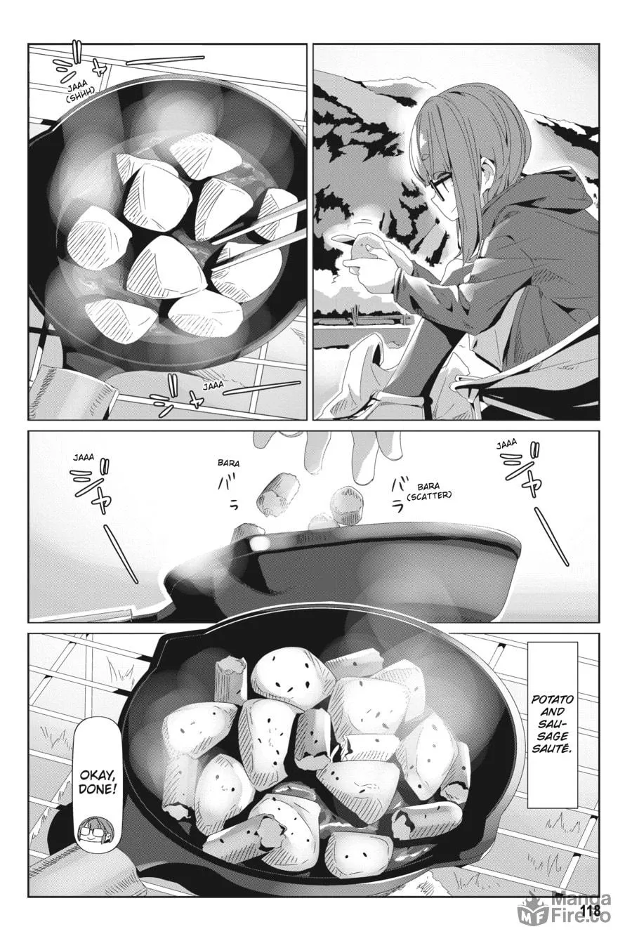 Read Laid-Back Camp chapter 74 image 11 on Lezhin
