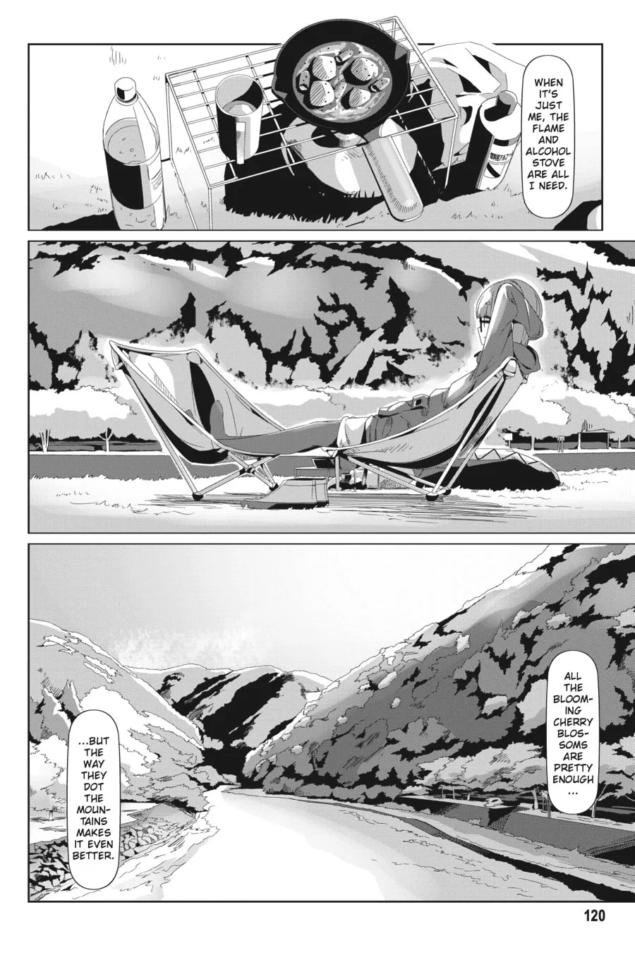 Read Laid-Back Camp chapter 74 image 13 on Lezhin