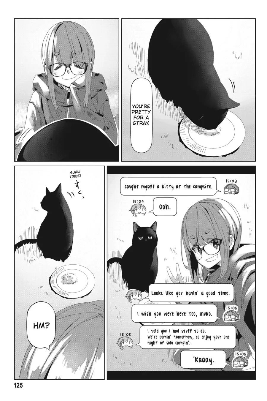 Read Laid-Back Camp chapter 74 image 18 on Lezhin