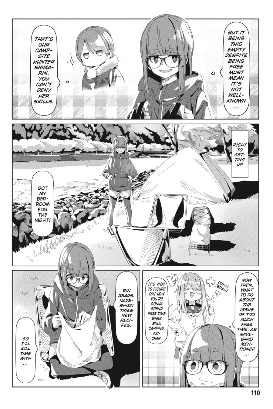 Read Laid-Back Camp chapter 74 image 3 on Lezhin