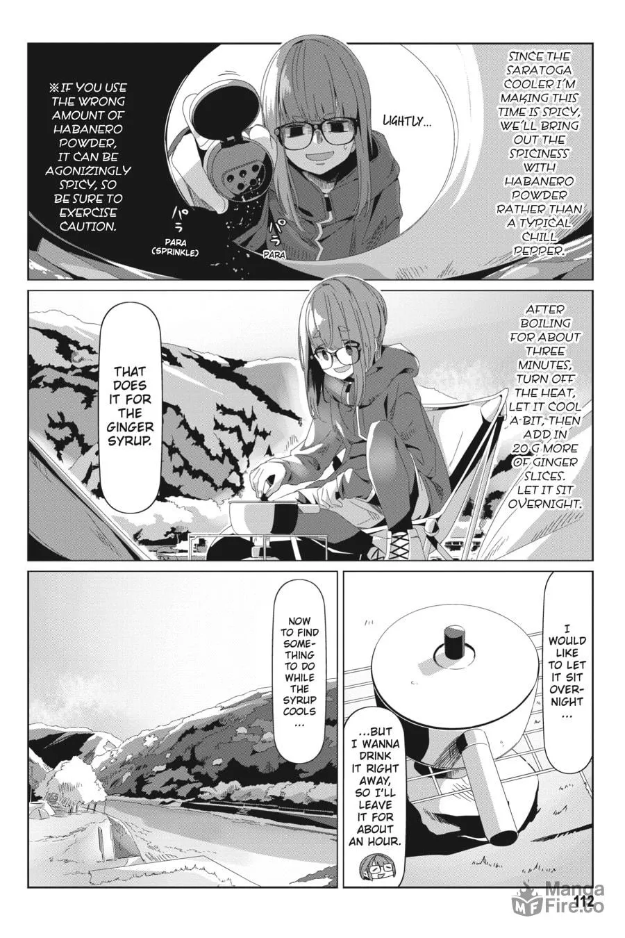 Read Laid-Back Camp chapter 74 image 5 on Lezhin