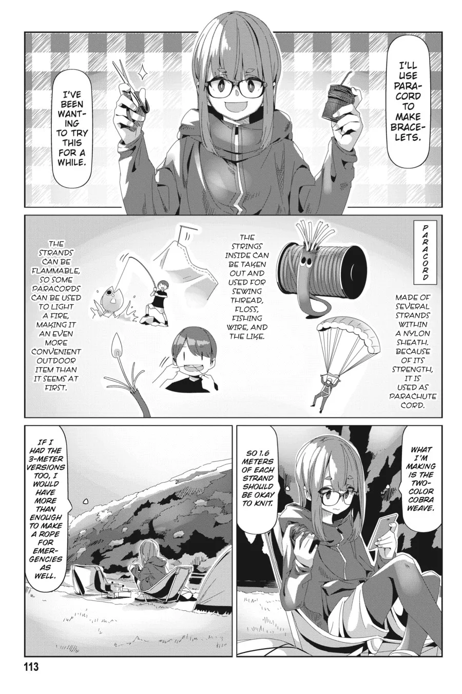 Read Laid-Back Camp chapter 74 image 6 on Lezhin