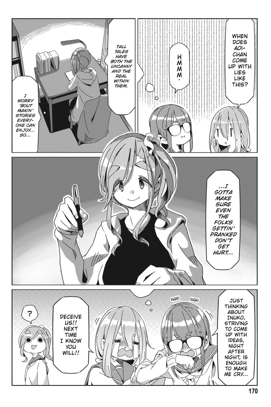 Read Laid-Back Camp chapter 75.1 image 11 on Lezhin