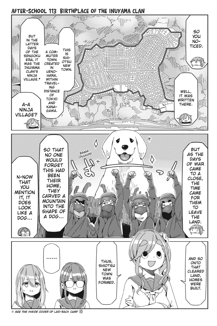 Read Laid-Back Camp chapter 75.5 image 10 on Lezhin