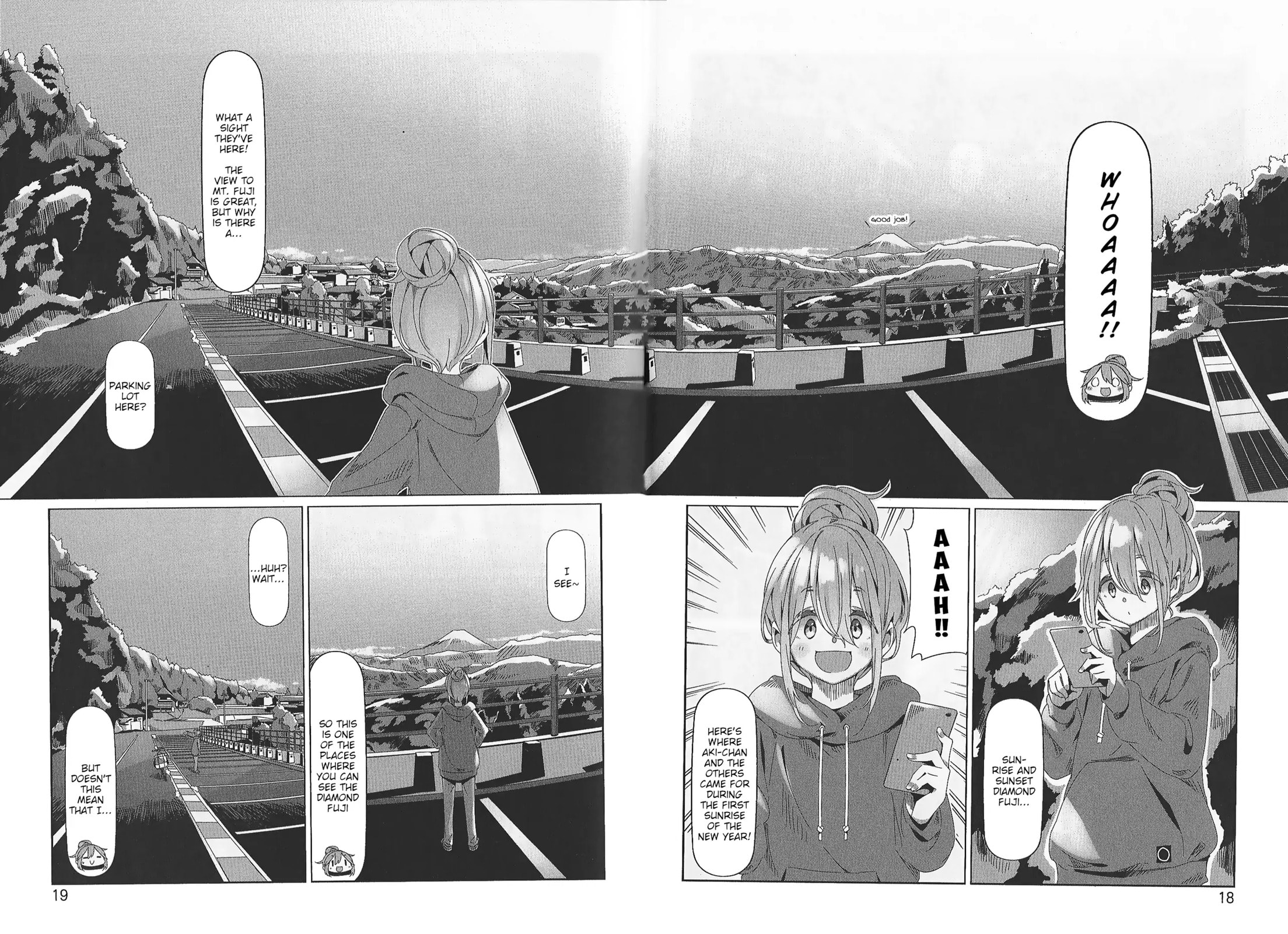 Read Laid-Back Camp chapter 75.6 image 15 on Lezhin