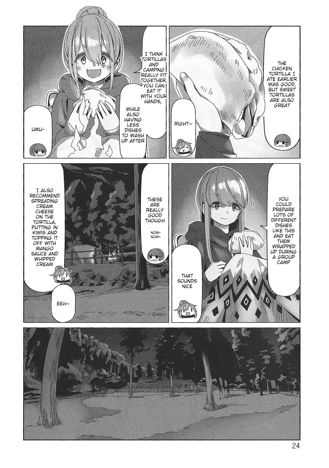 Read Laid-Back Camp chapter 75.6 image 20 on Lezhin