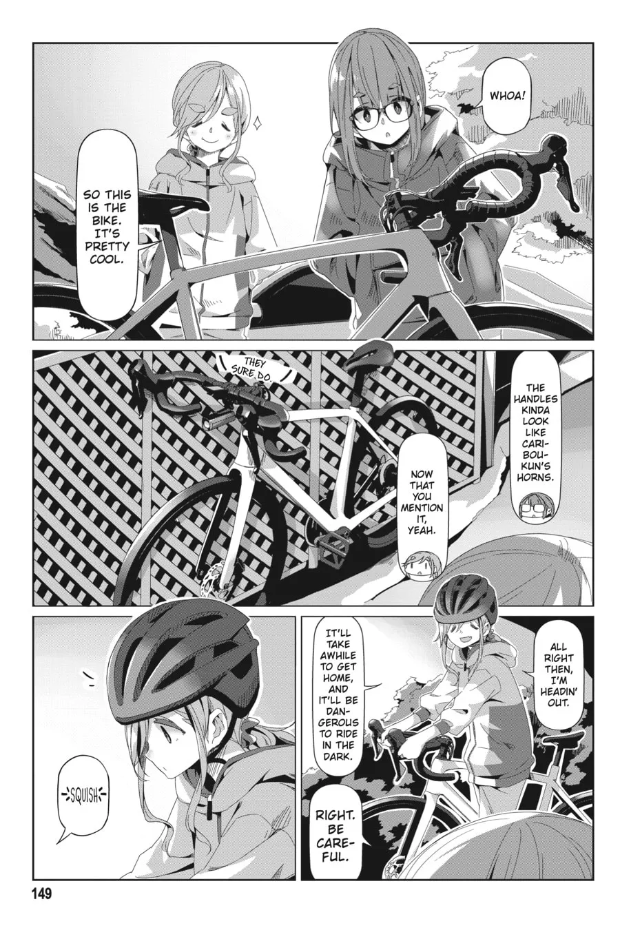 Read Laid-Back Camp chapter 75 image 16 on Lezhin
