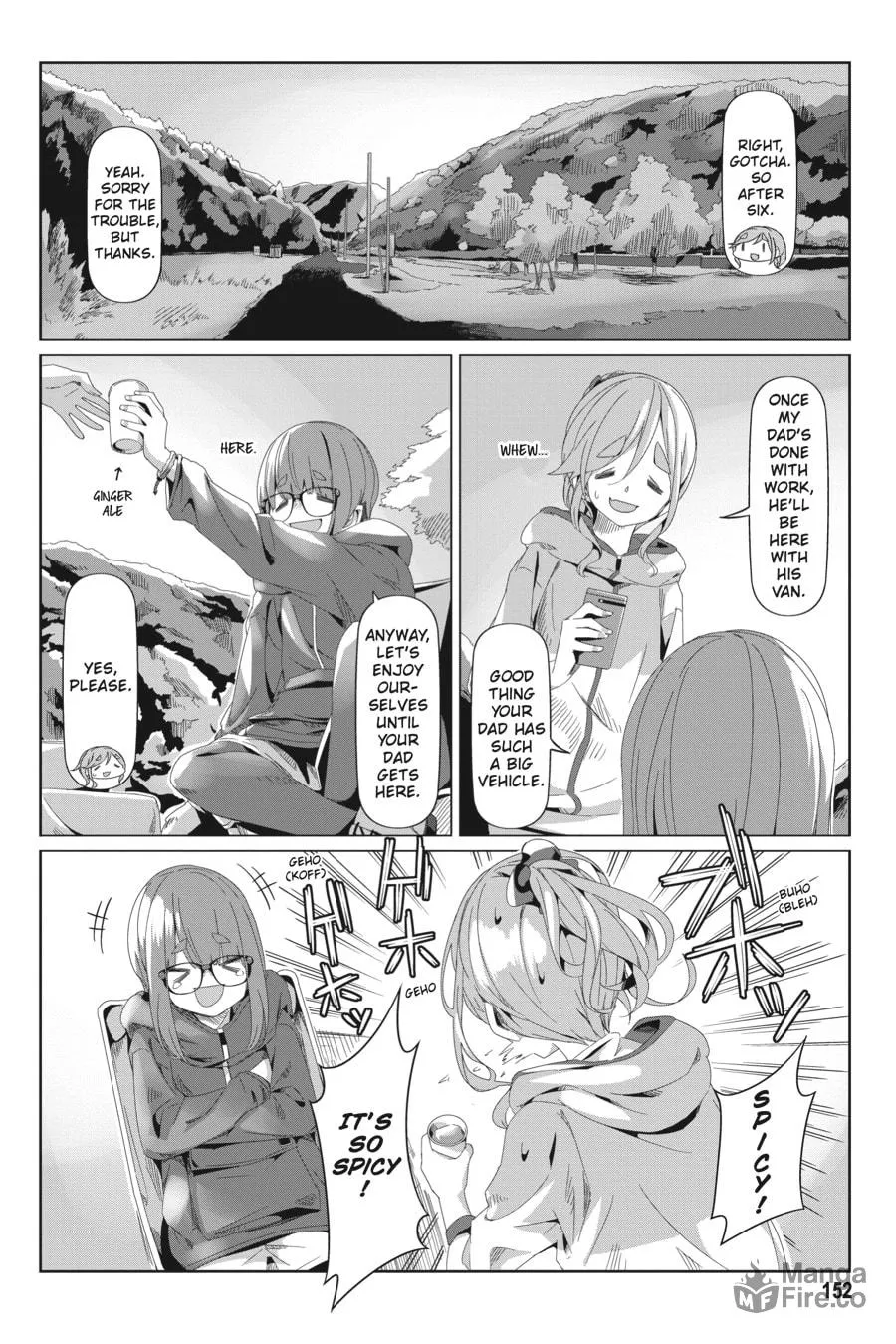 Read Laid-Back Camp chapter 75 image 19 on Lezhin