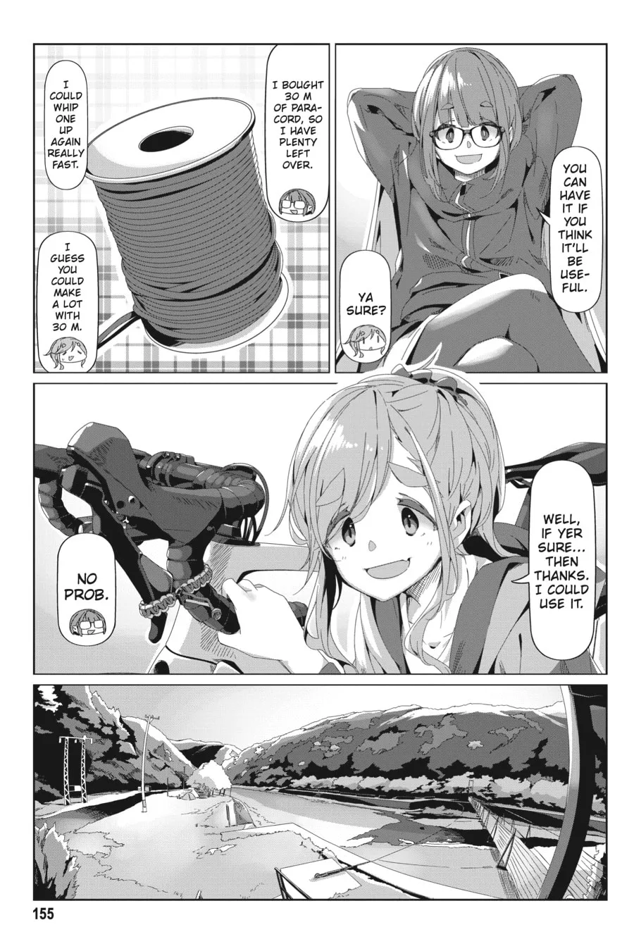 Read Laid-Back Camp chapter 75 image 22 on Lezhin