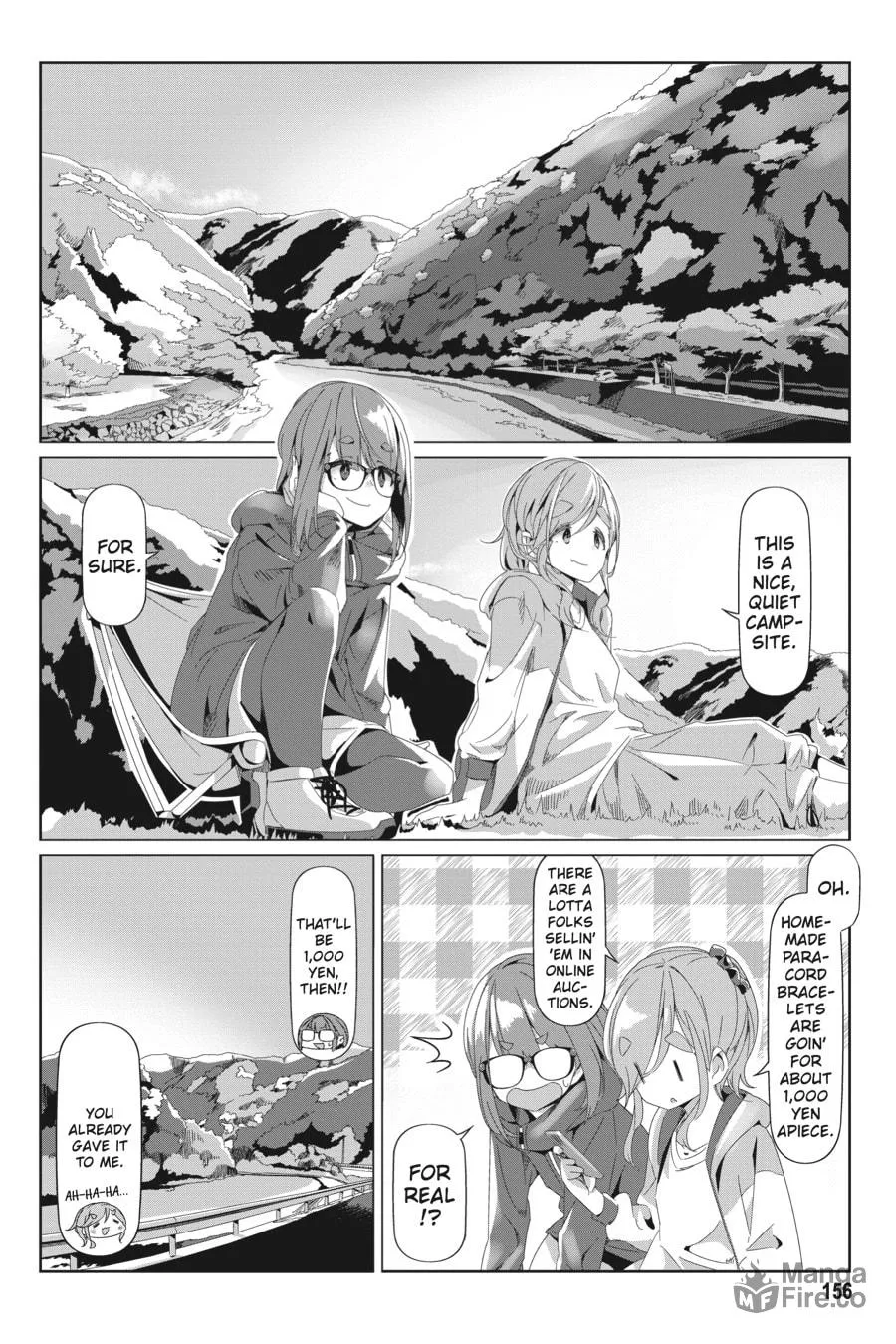 Read Laid-Back Camp chapter 75 image 23 on Lezhin