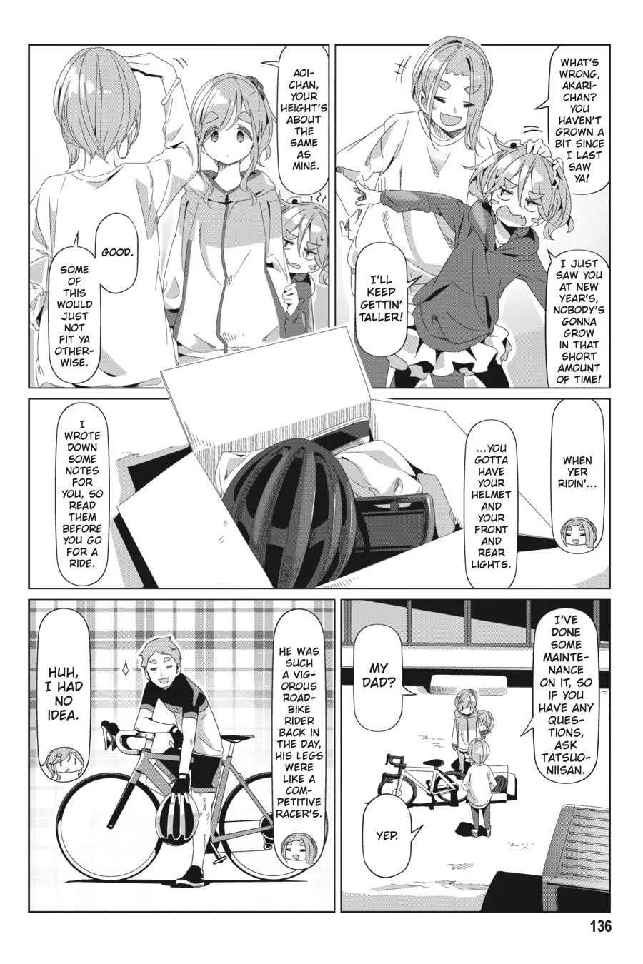 Read Laid-Back Camp chapter 75 image 3 on Lezhin