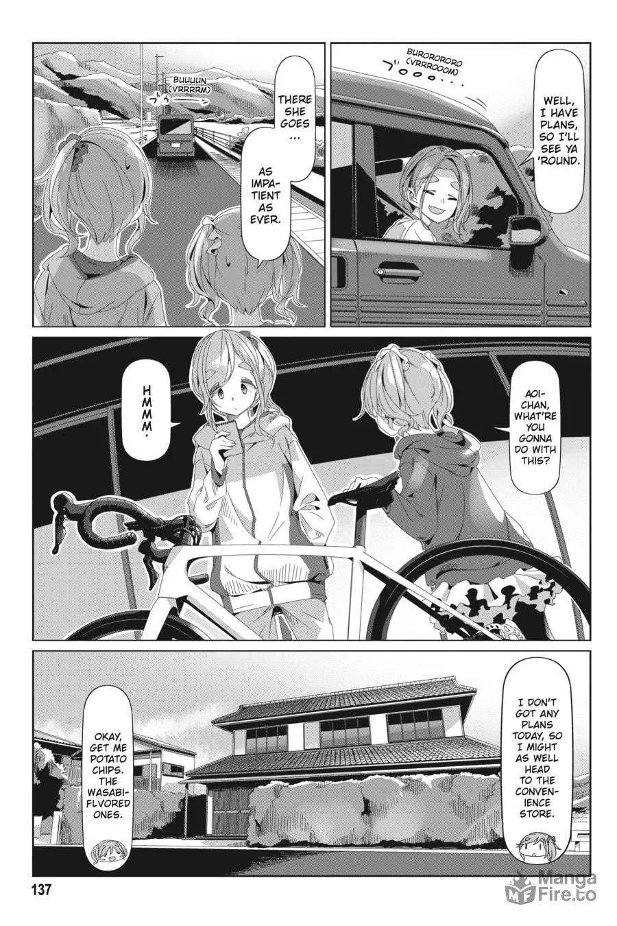 Read Laid-Back Camp chapter 75 image 4 on Lezhin