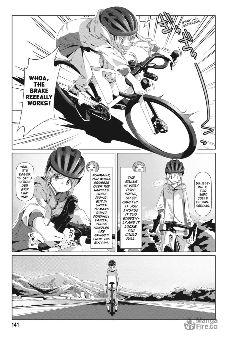 Read Laid-Back Camp chapter 75 image 8 on Lezhin