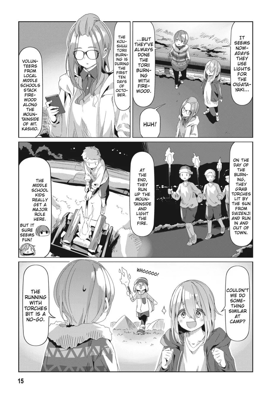 Read Laid-Back Camp chapter 76 image 12 on Lezhin