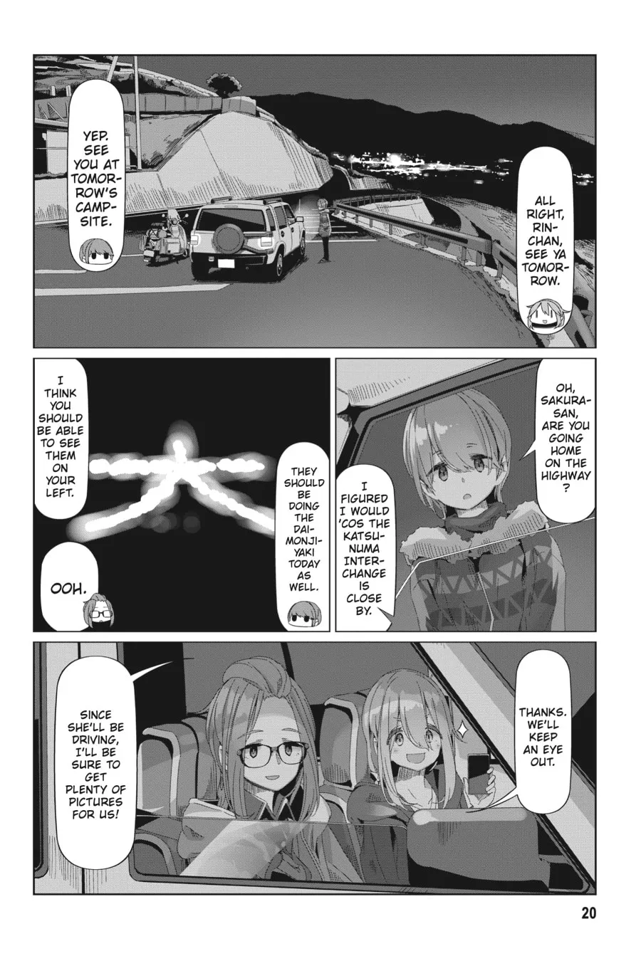 Read Laid-Back Camp chapter 76 image 16 on Lezhin