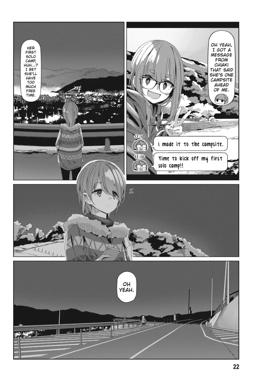 Read Laid-Back Camp chapter 76 image 18 on Lezhin
