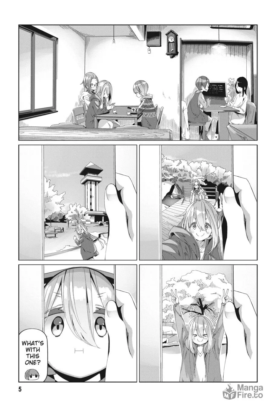 Read Laid-Back Camp chapter 76 image 2 on Lezhin