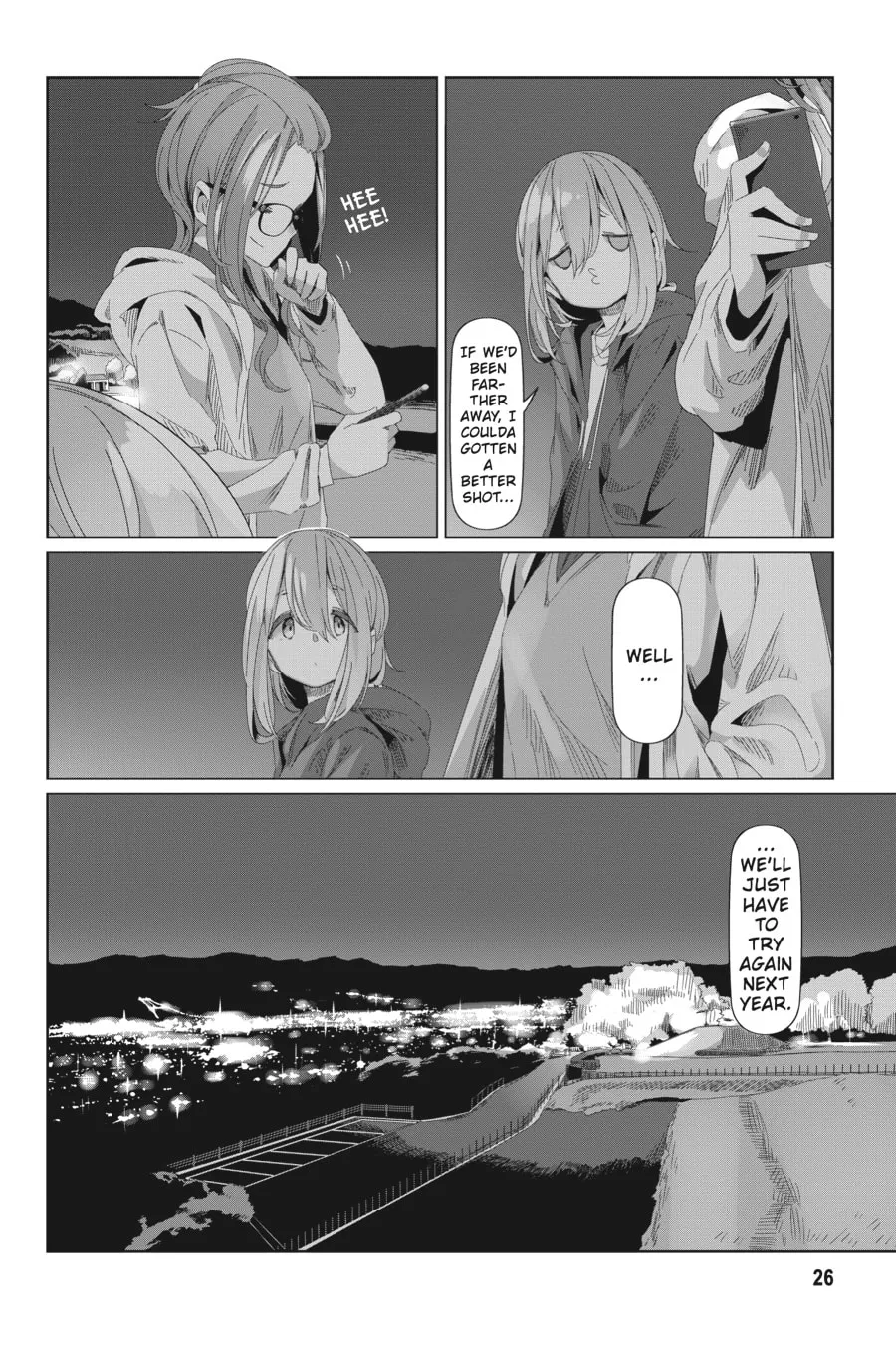 Read Laid-Back Camp chapter 76 image 22 on Lezhin