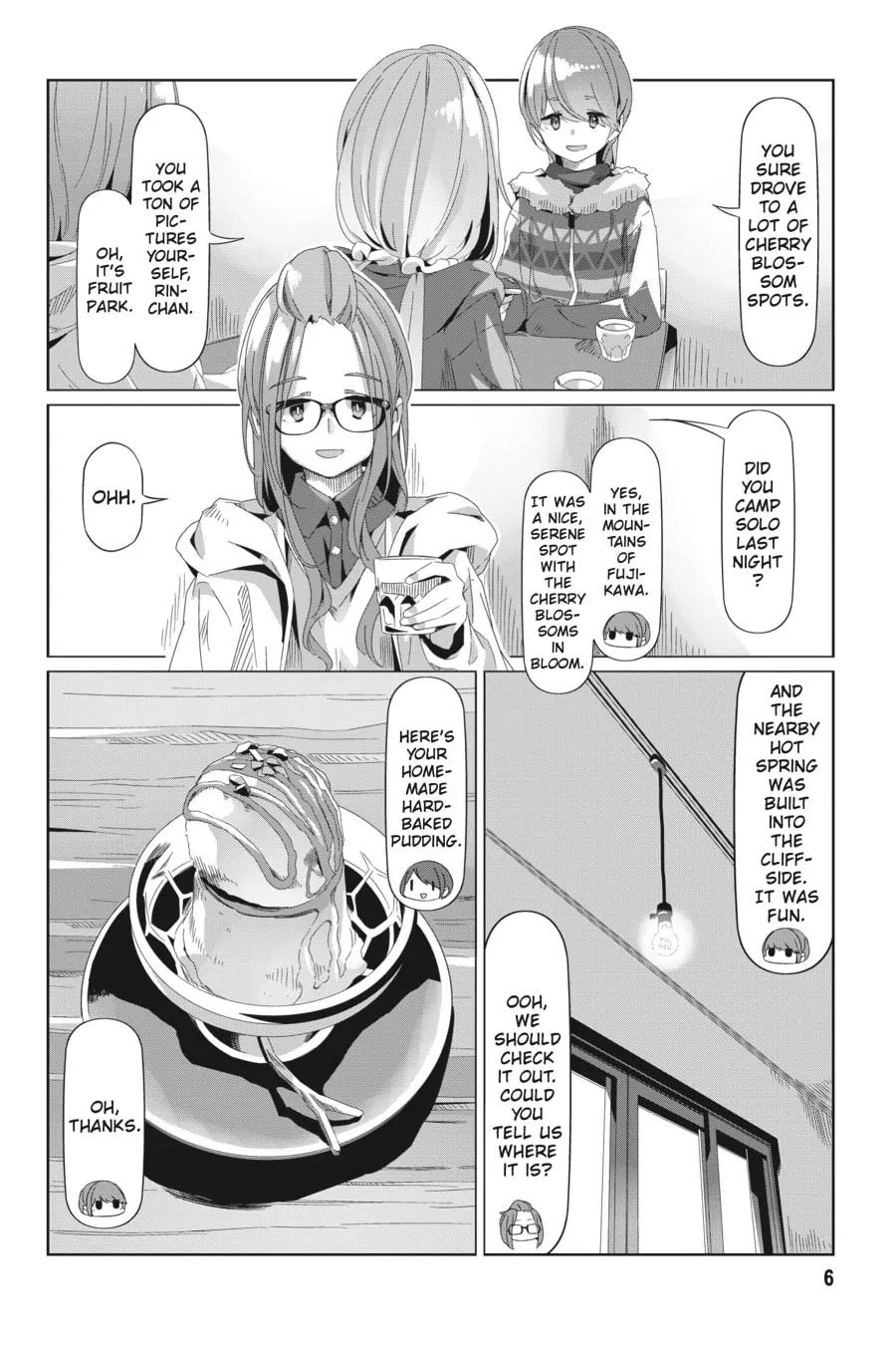 Read Laid-Back Camp chapter 76 image 3 on Lezhin