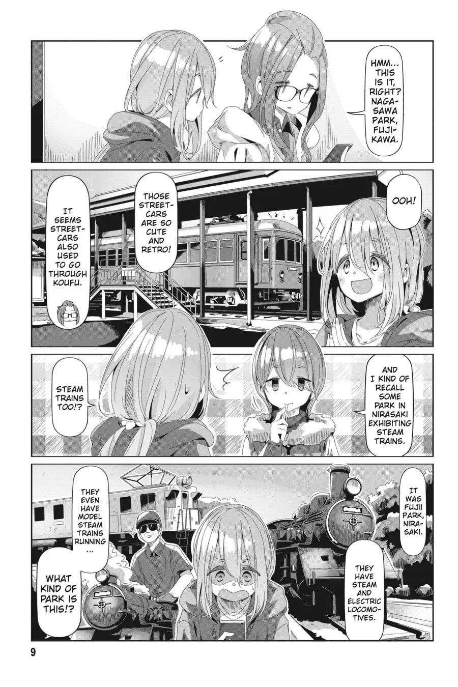 Read Laid-Back Camp chapter 76 image 6 on Lezhin