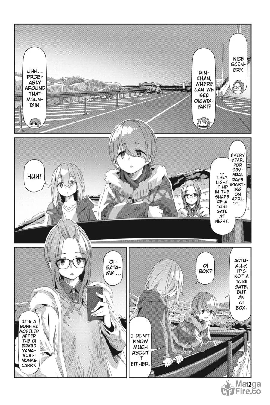 Read Laid-Back Camp chapter 76 image 9 on Lezhin