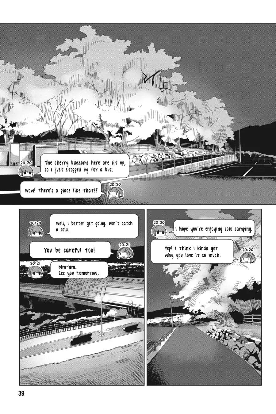 Read Laid-Back Camp chapter 77 image 10 on Lezhin
