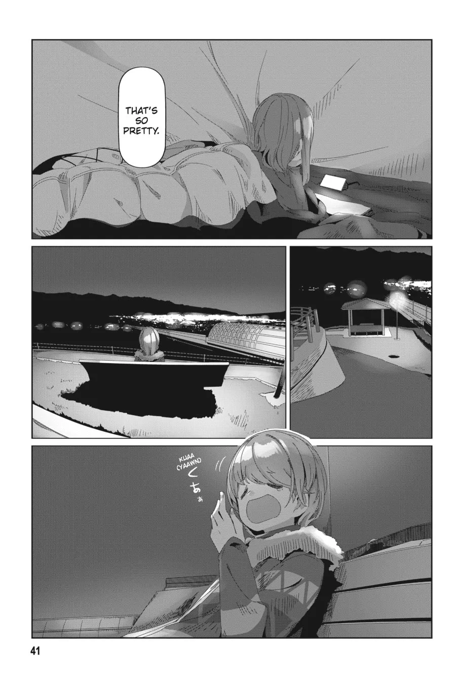 Read Laid-Back Camp chapter 77 image 12 on Lezhin