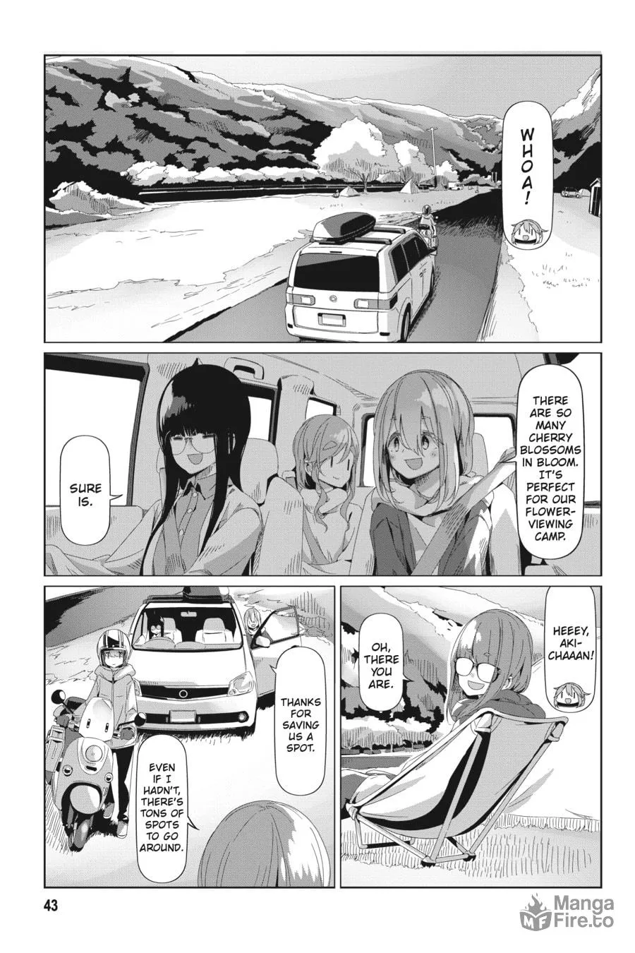 Read Laid-Back Camp chapter 77 image 14 on Lezhin