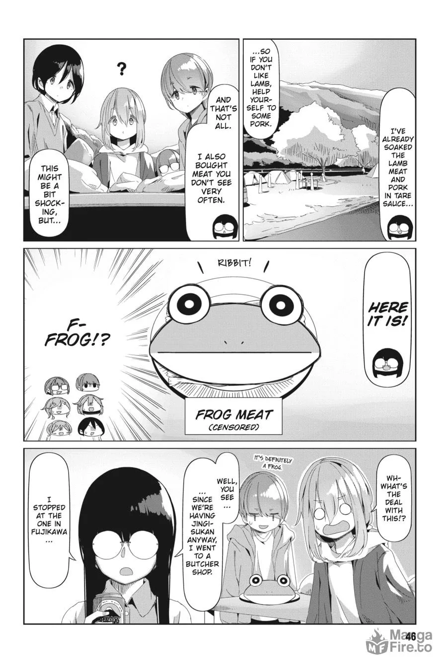 Read Laid-Back Camp chapter 77 image 17 on Lezhin