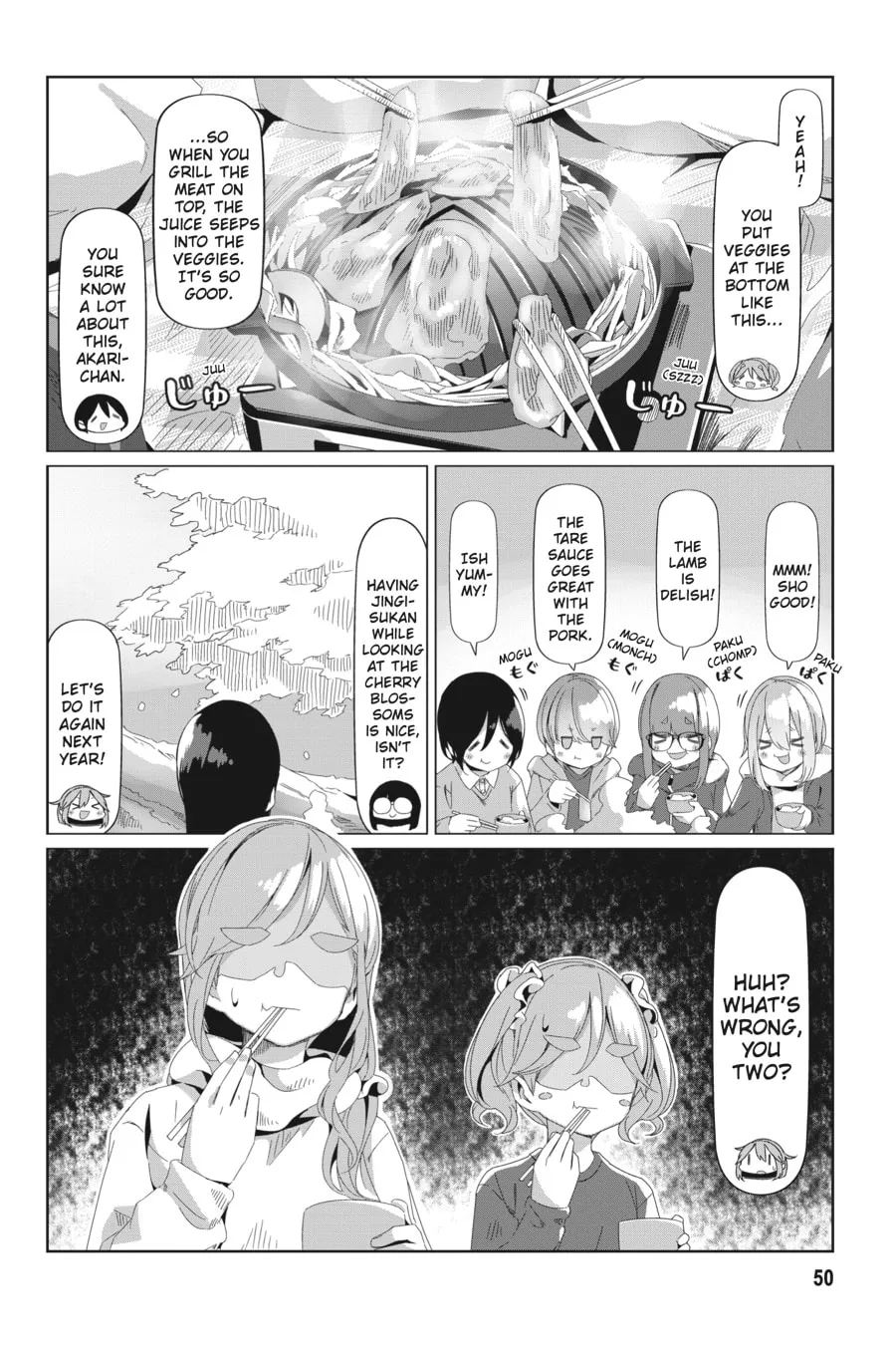 Read Laid-Back Camp chapter 77 image 21 on Lezhin